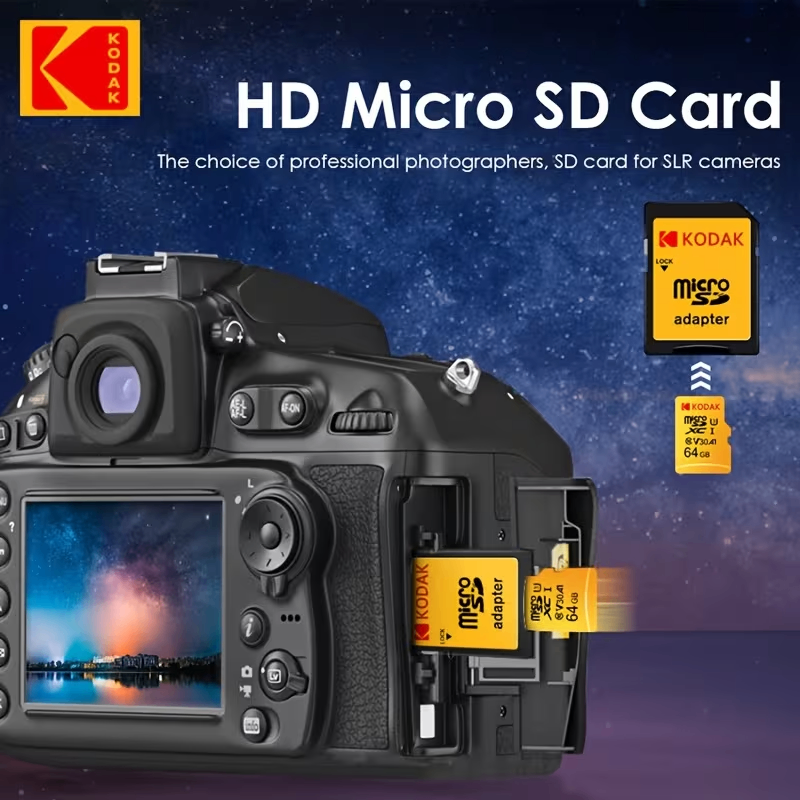 Kodak'S U3 Micro TF Cards with Capacities of 128GB - photo 2