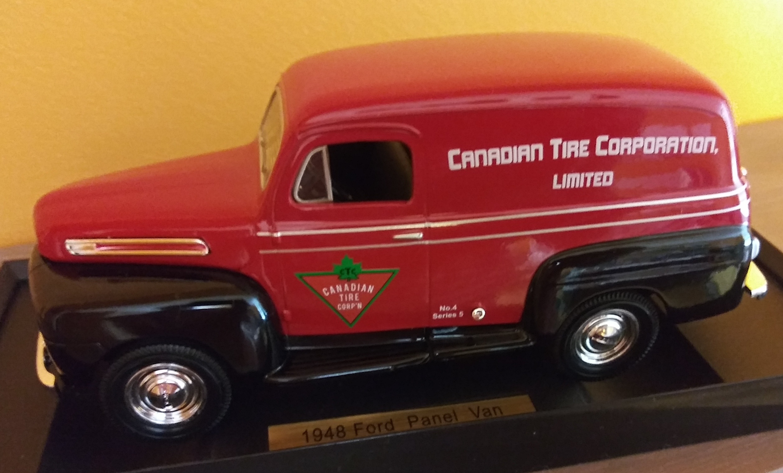 Canadian Tire 1948 Ford Panel Van Diecast - photo 3
