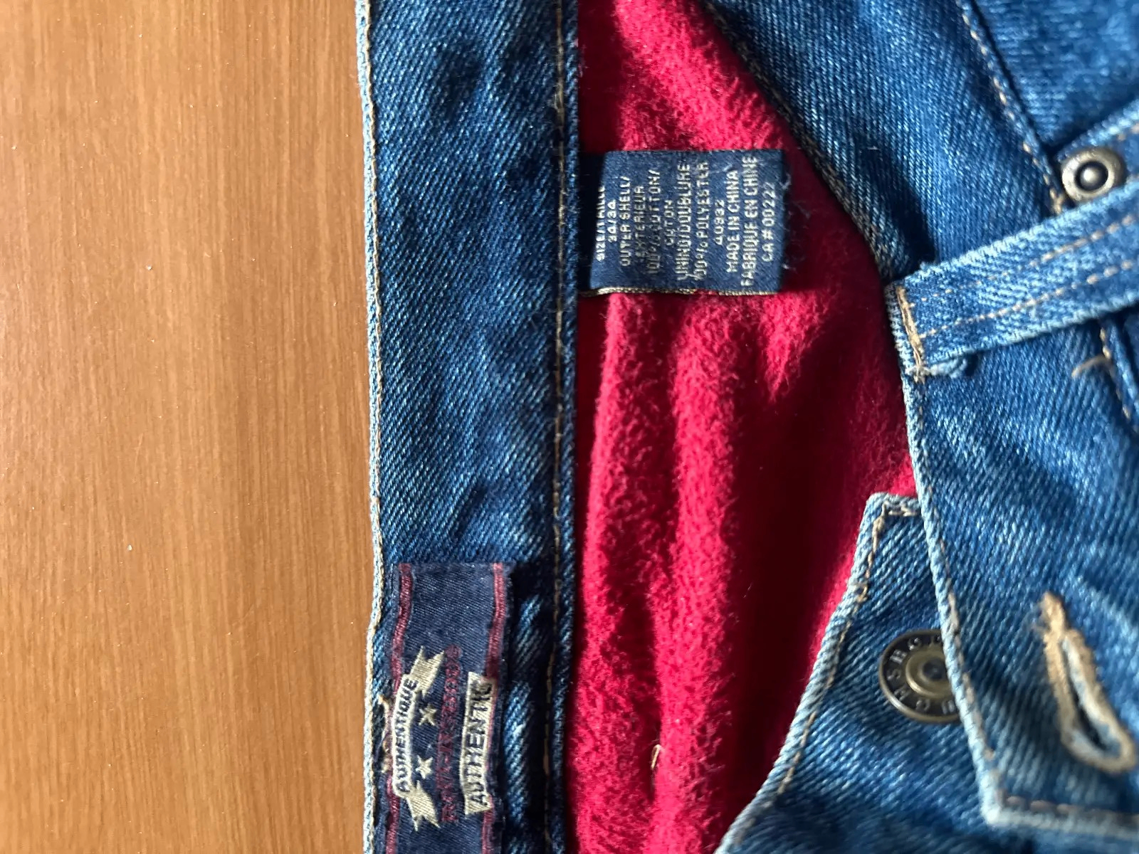 Insulated jeans for winter - photo 4