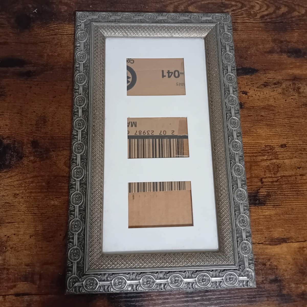 REG PRICE $55-BRAND NEW Ornate Silver Picture Frame,Triple Mat - photo 5