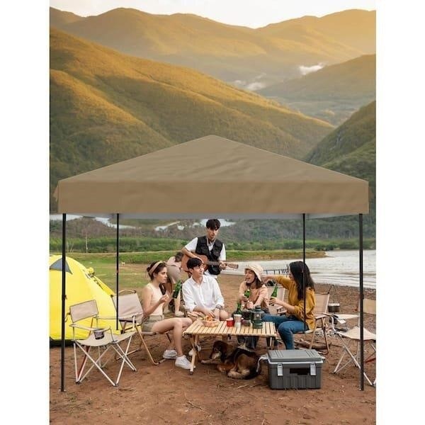10'x10' Khaki colored sunshade FT61008 - photo 3