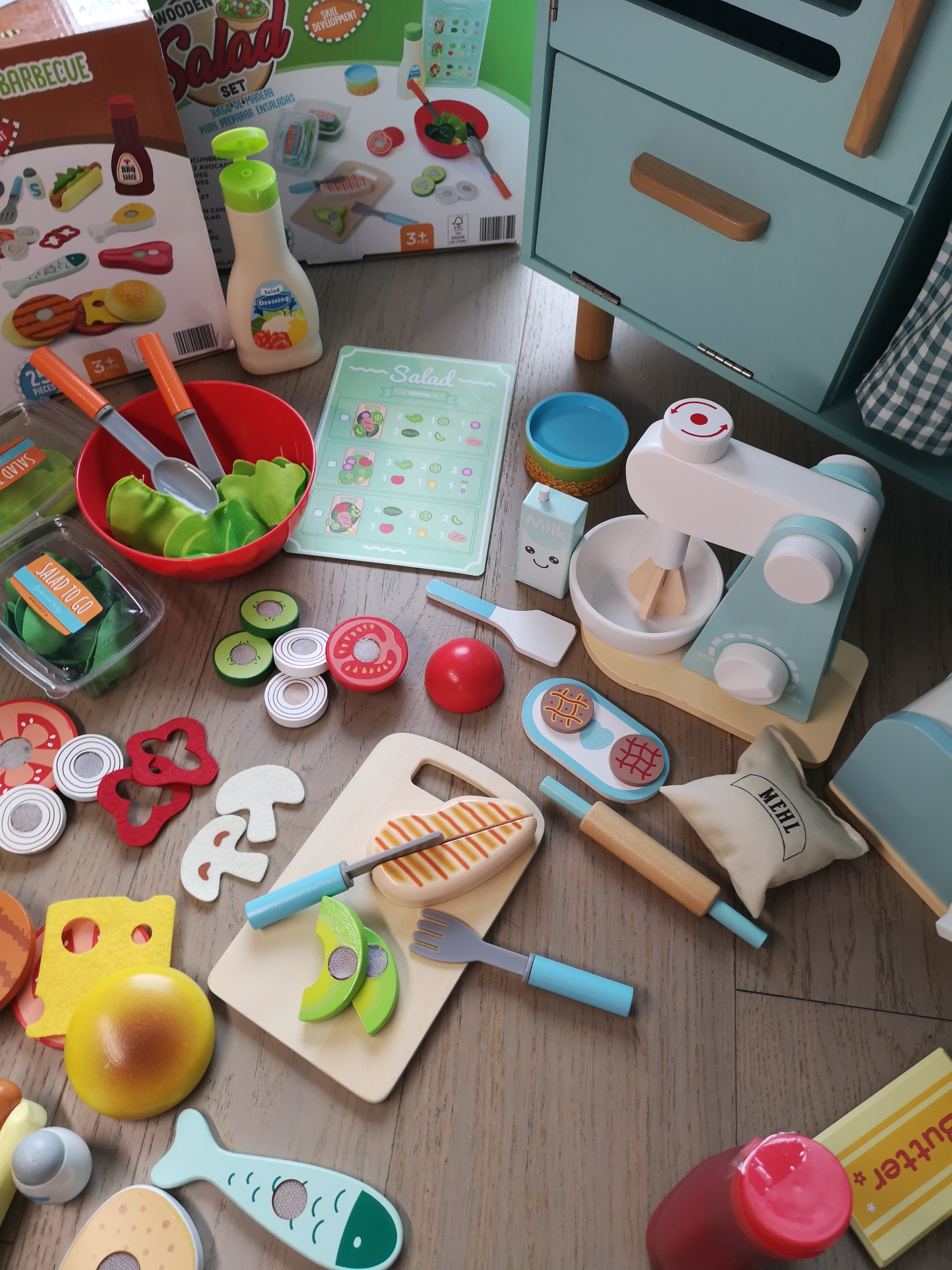 Wooden Food toy 4Sets & Wooden Kitchen Classic World - photo 5