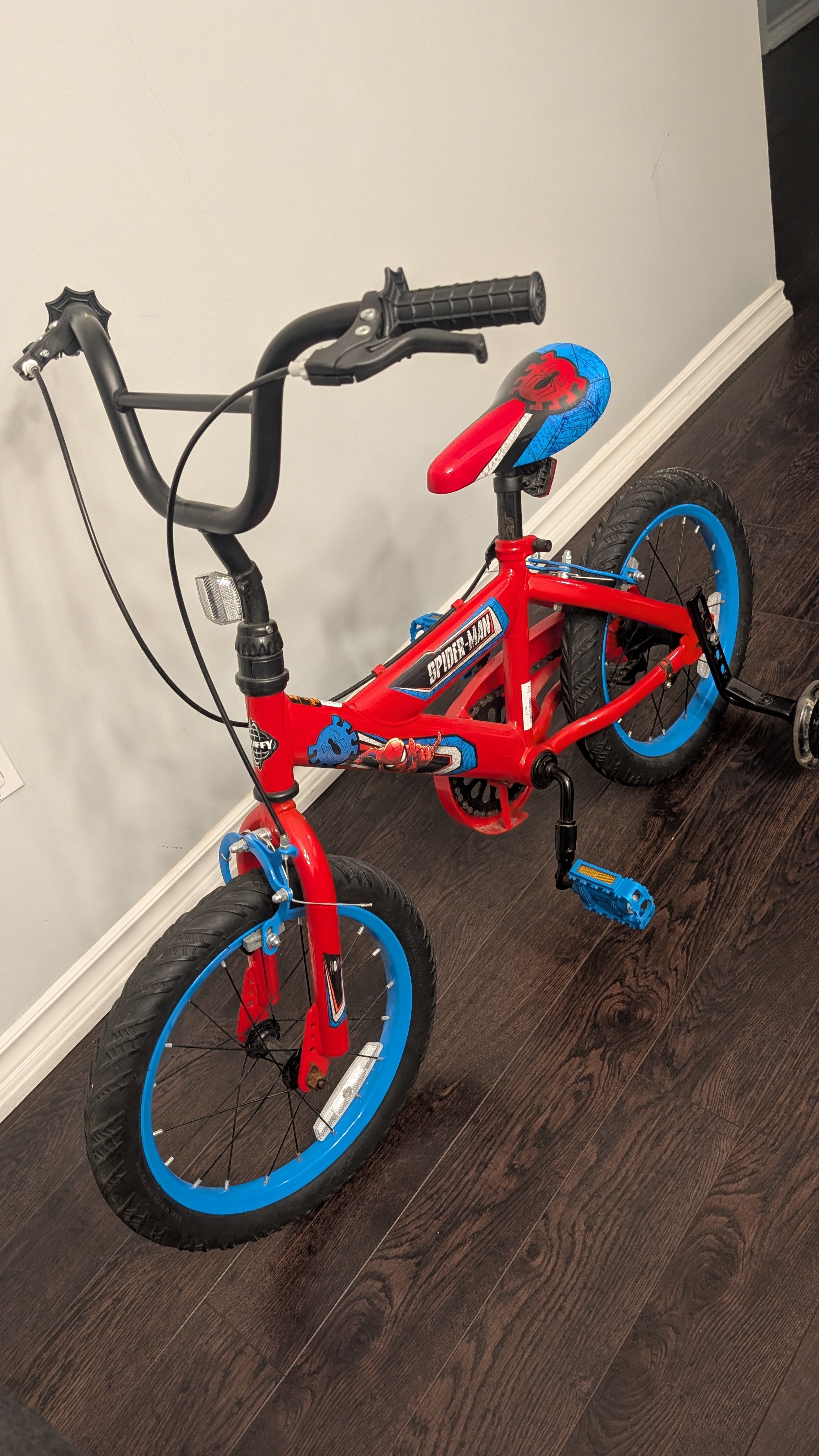Kids Bike 16" Spider Man