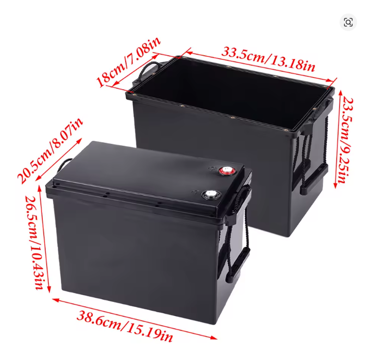 180AH 314AH Battery Storage Boxes 12V Solar Cells Case - photo 2
