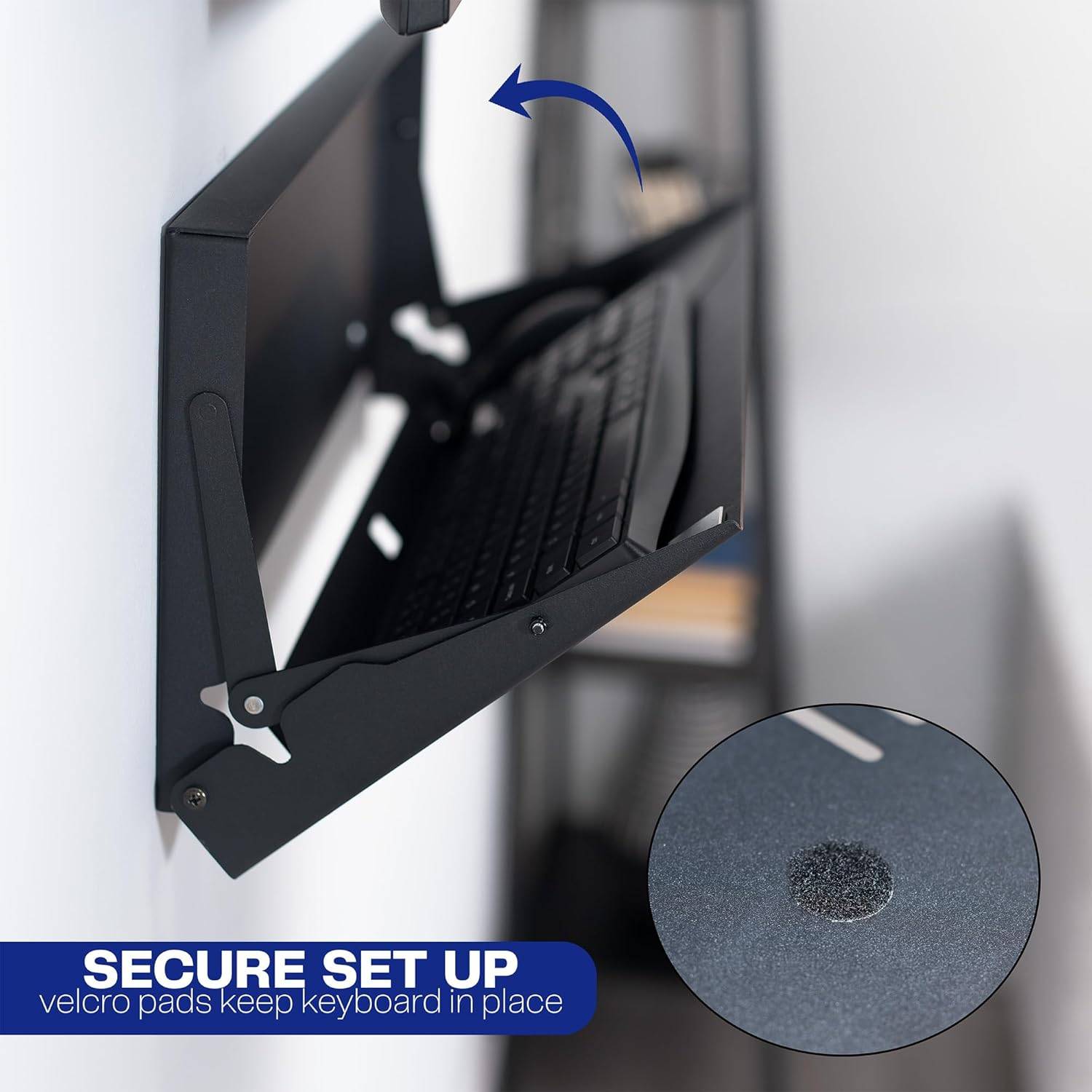 New VIVO Flip Down 24 Inch Typing Platform Wall Mount - photo 3