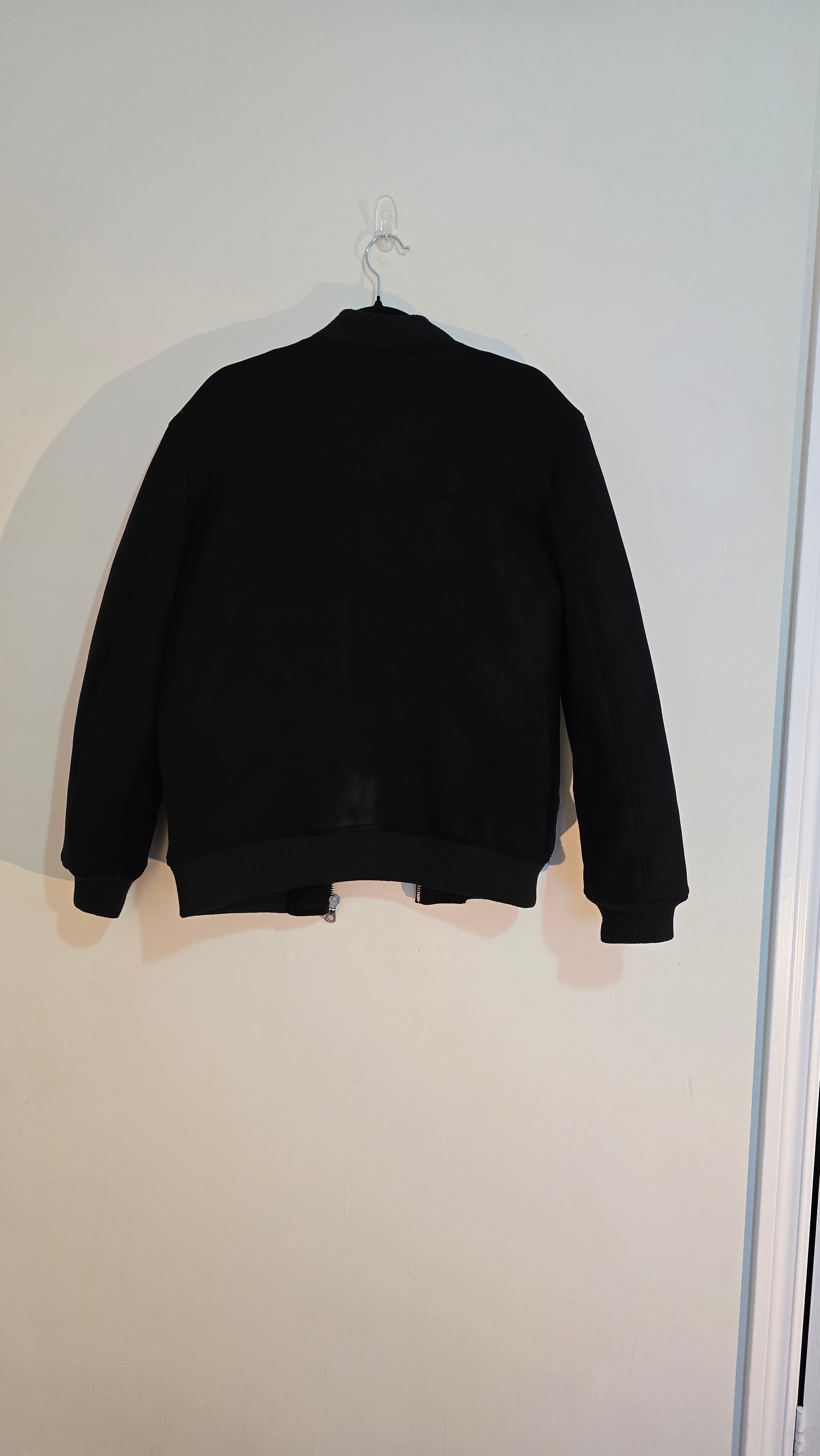 Zara Black Bomber Jacket - Size S - photo 4