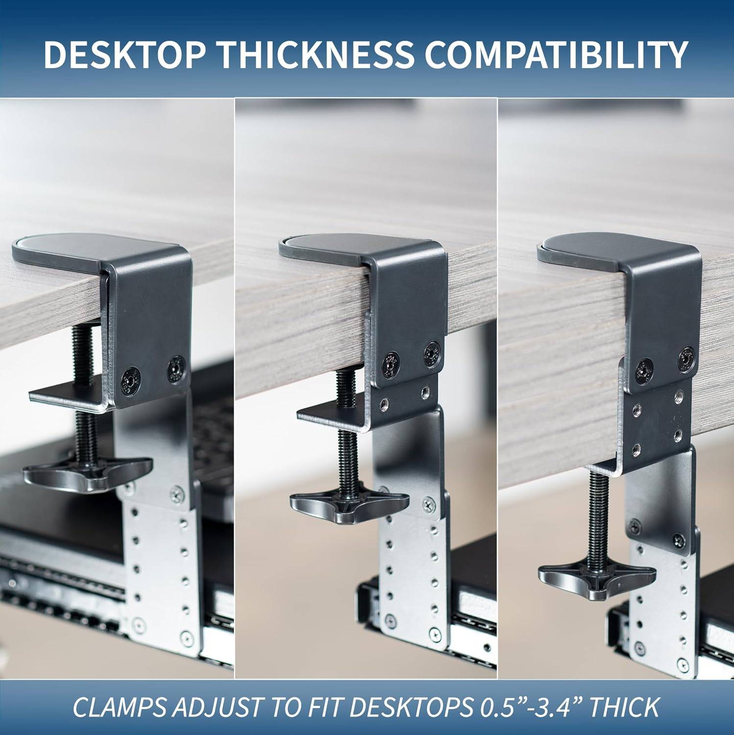 New VIVO Large Height Adjustable Under Desk Keyboard - photo 3