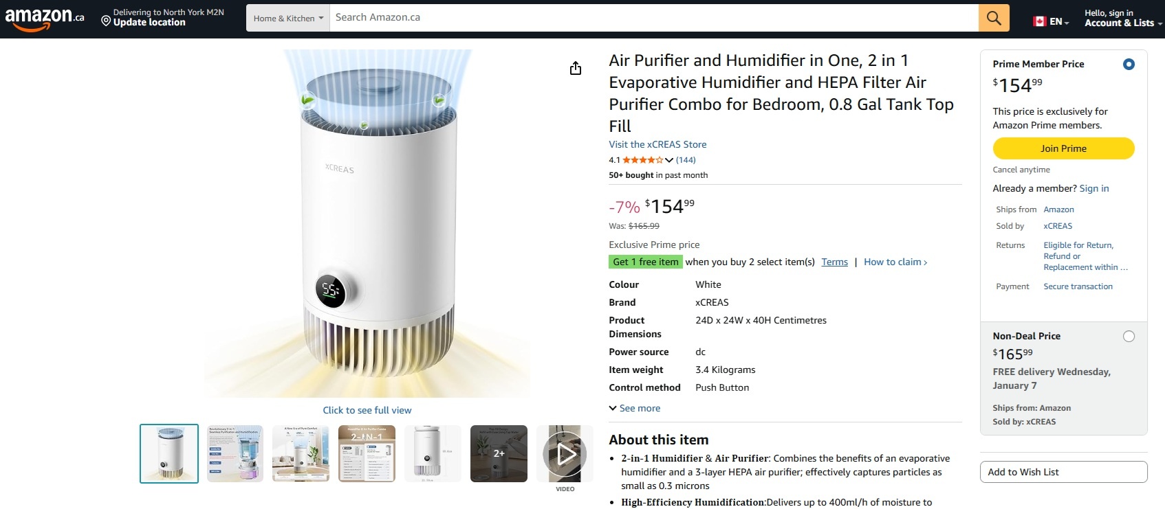 Humidifier and Air Purifier in One - photo 5