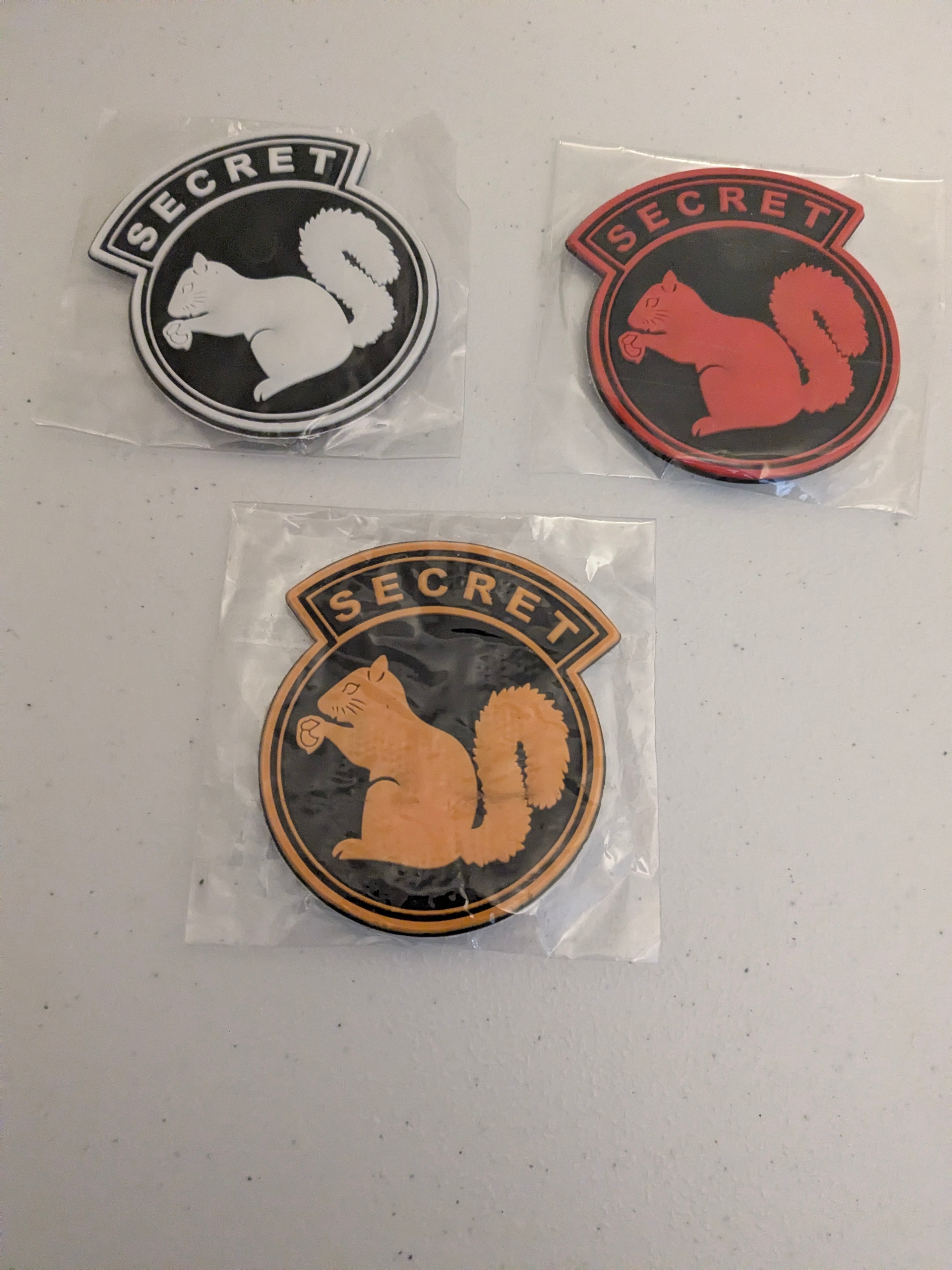 Clothing Squirrel Patches (read the ad)