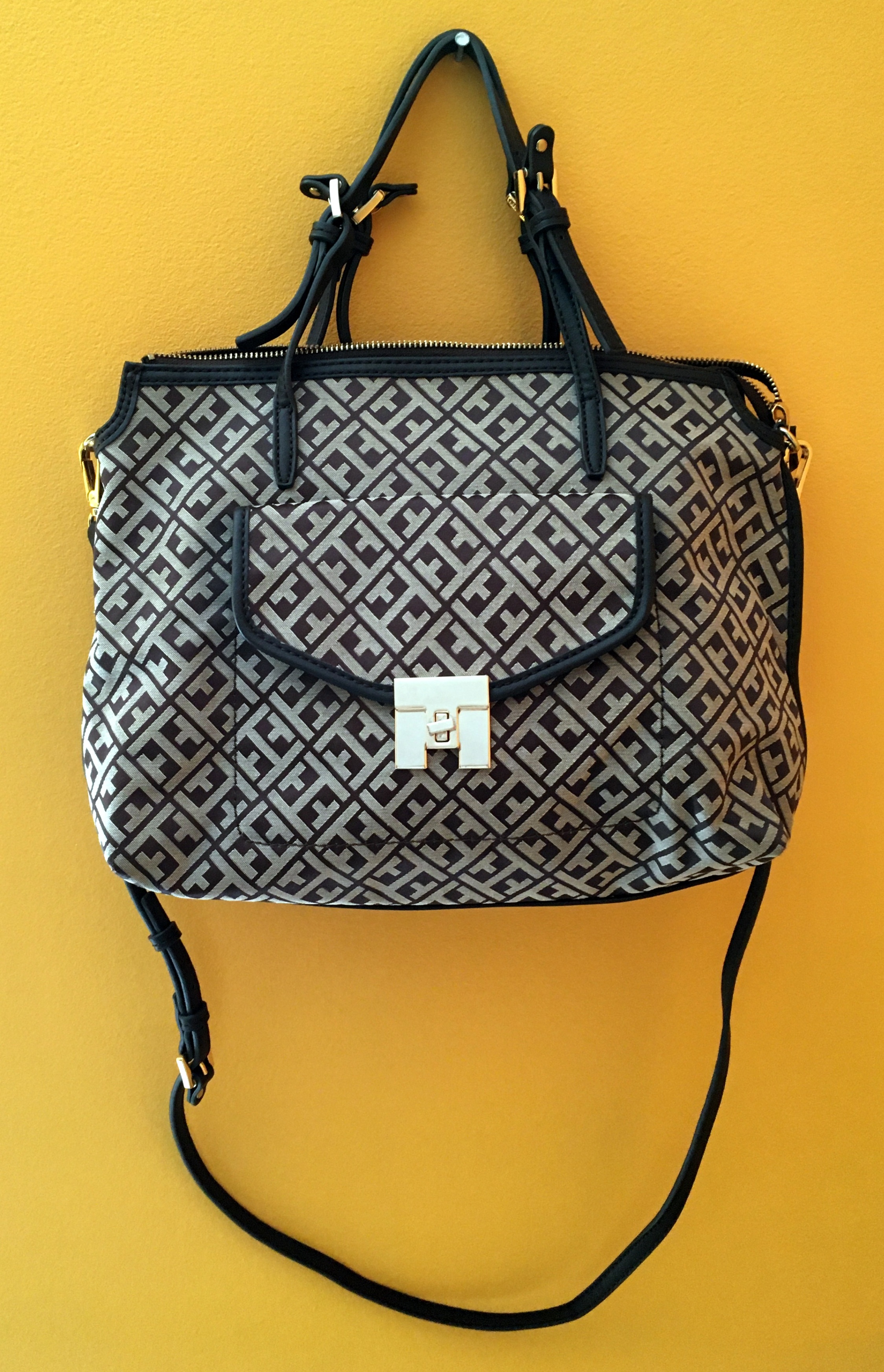 Tommy Hilfiger Monogram Tote Bag