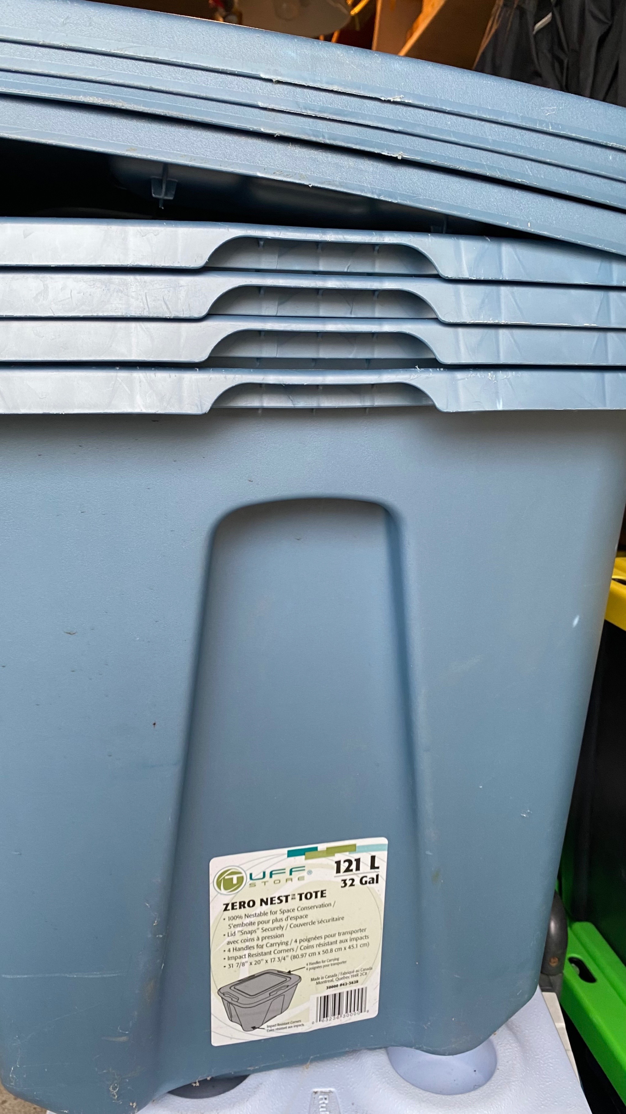 Tuff Store Zero Nest Tote 32 Gal - $10each - photo 3