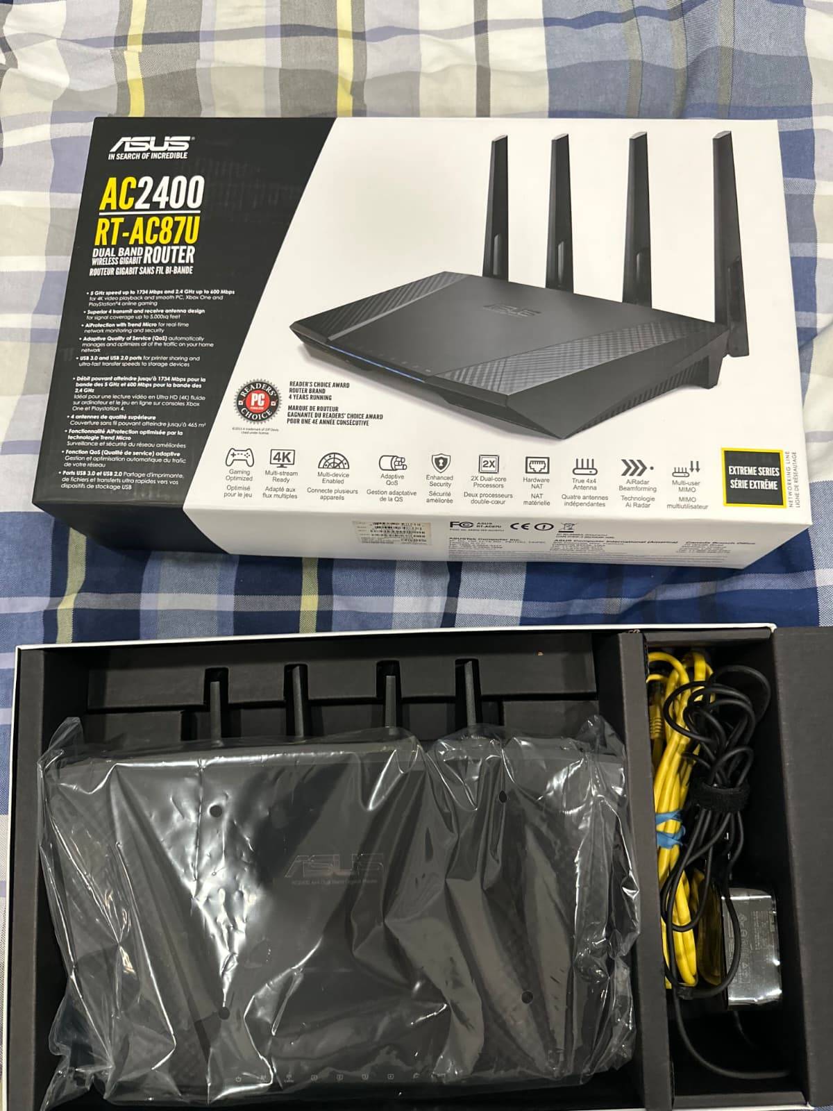 ASUS AC2400 ROUTER RT-AC87U
