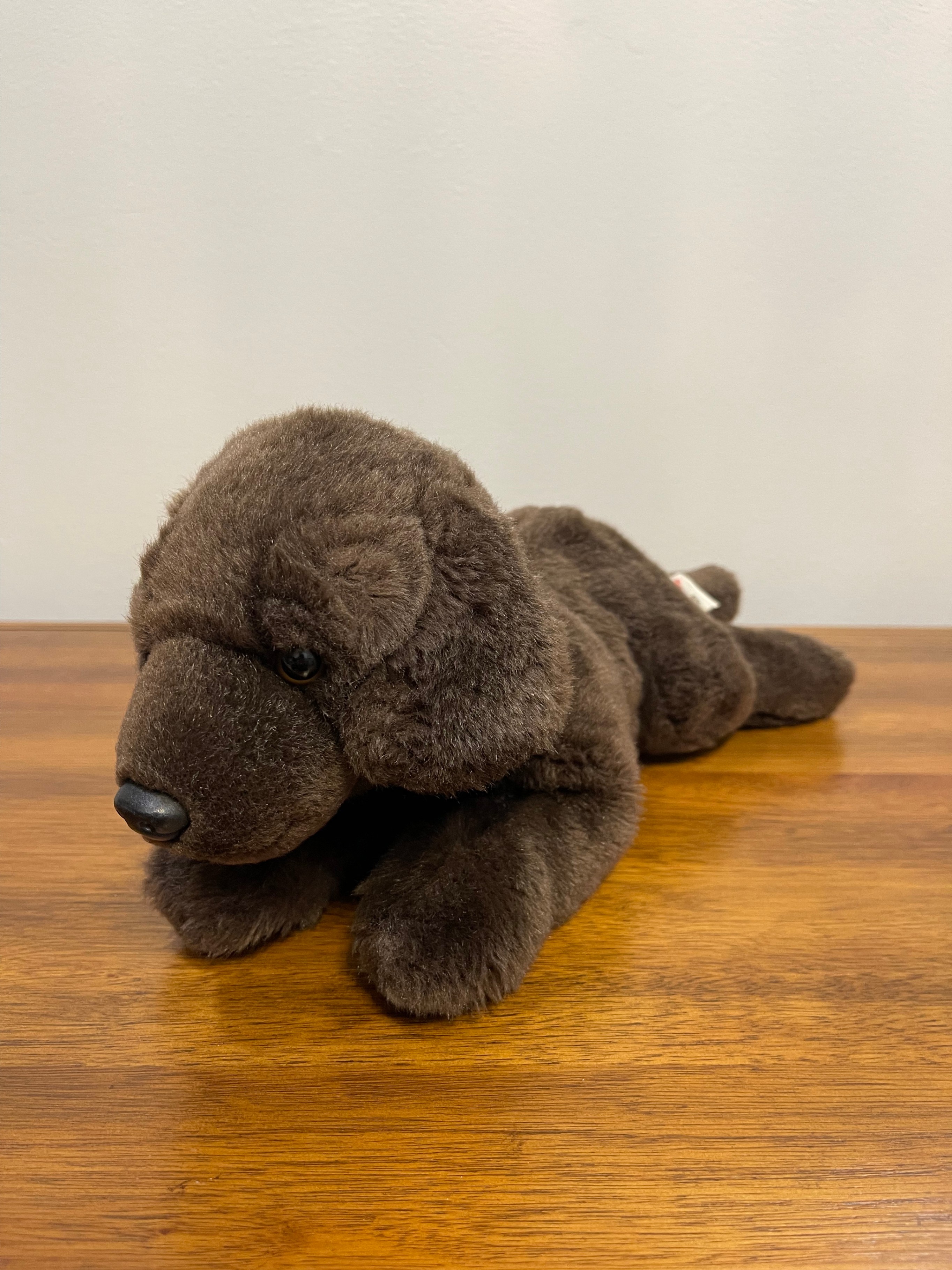 Chocolate Labrador RARE Vintage 1993 GUND Gundimals Plush
