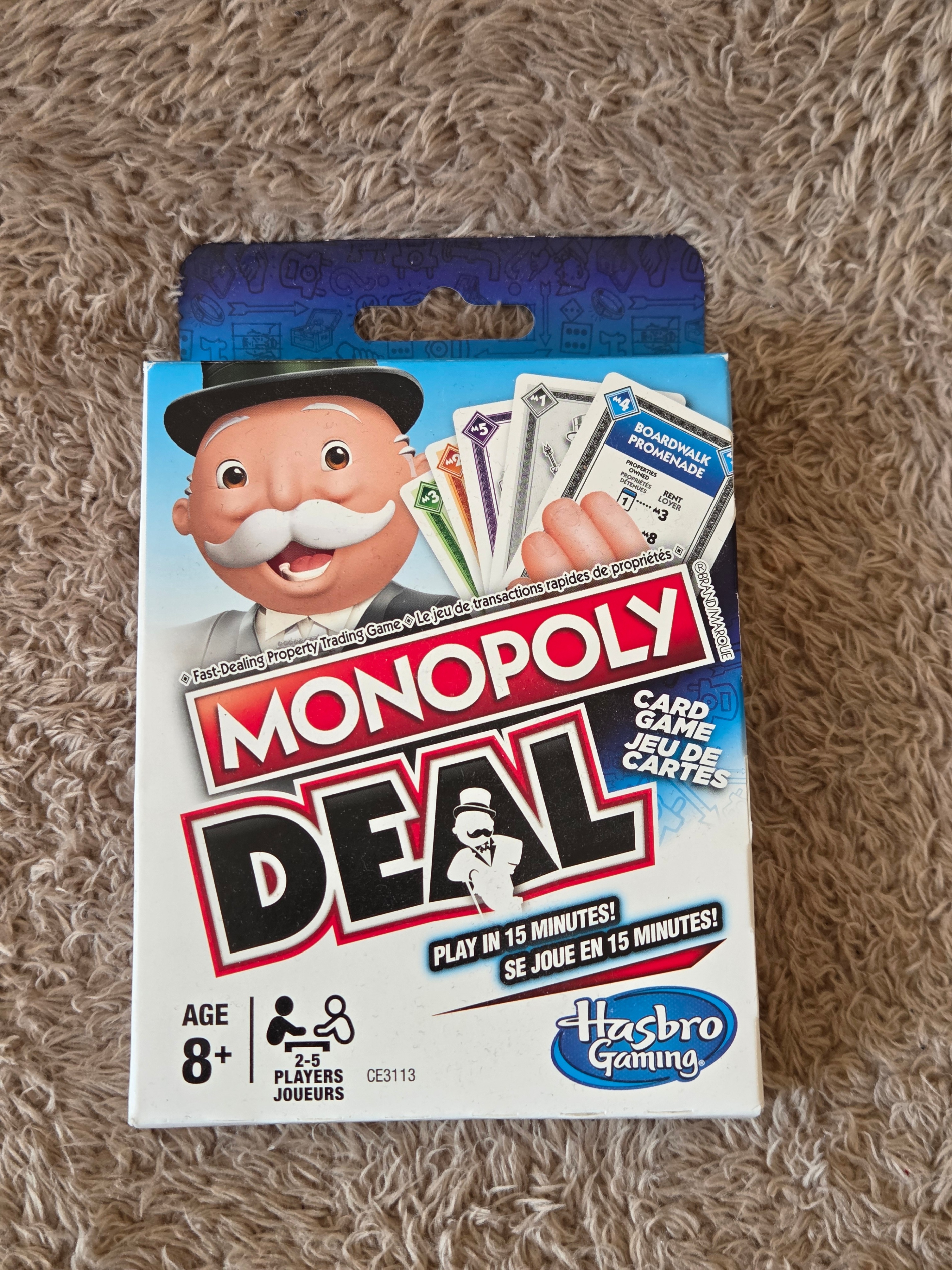 Monopoly Deal Card Game – Brand New, Sealed