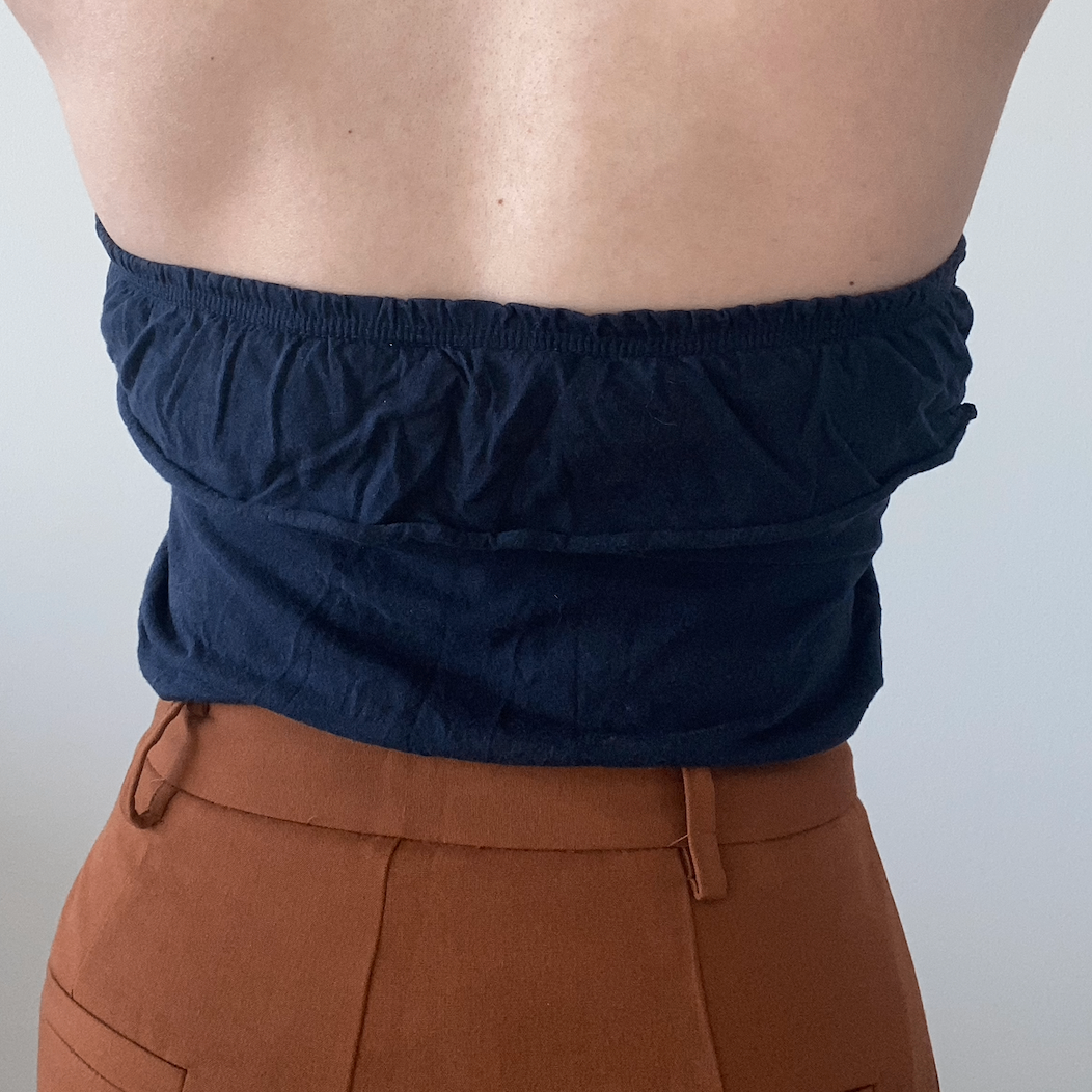 Navy Abercrombie Tube Top - photo 2