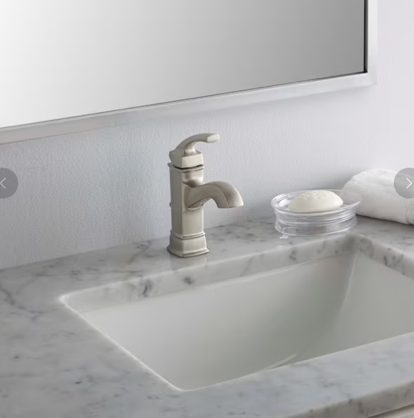 MOEN Hensley Single Hole Single-Handle Bathroom Faucet - photo 5