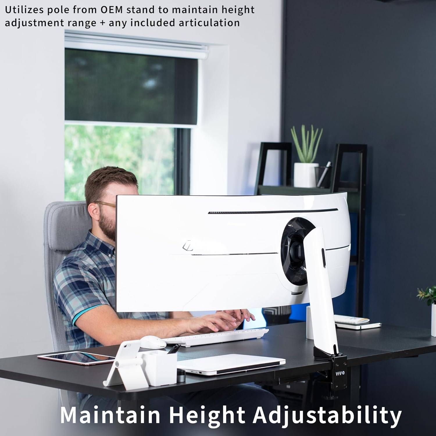 New VIVO Desk Clamp Adapter for Samsung OEM Monitor Stands - photo 3
