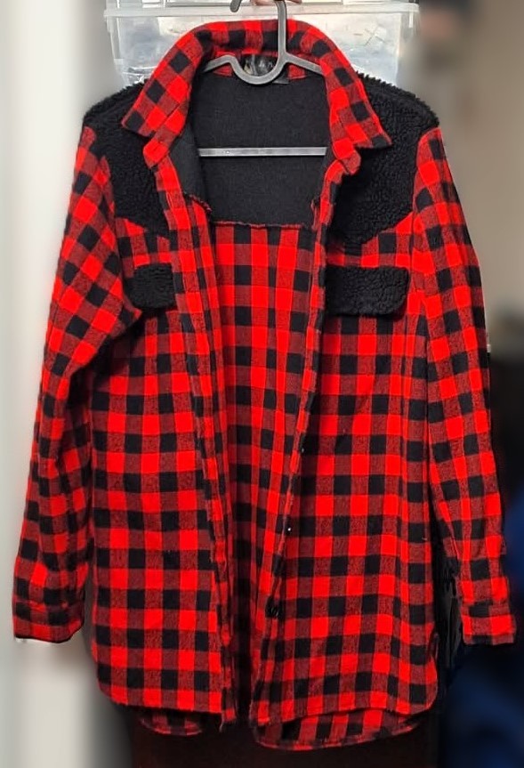 Premium Sherpa-Lined Buffalo Plaid Shirt Jacket Made in Korea - photo 3