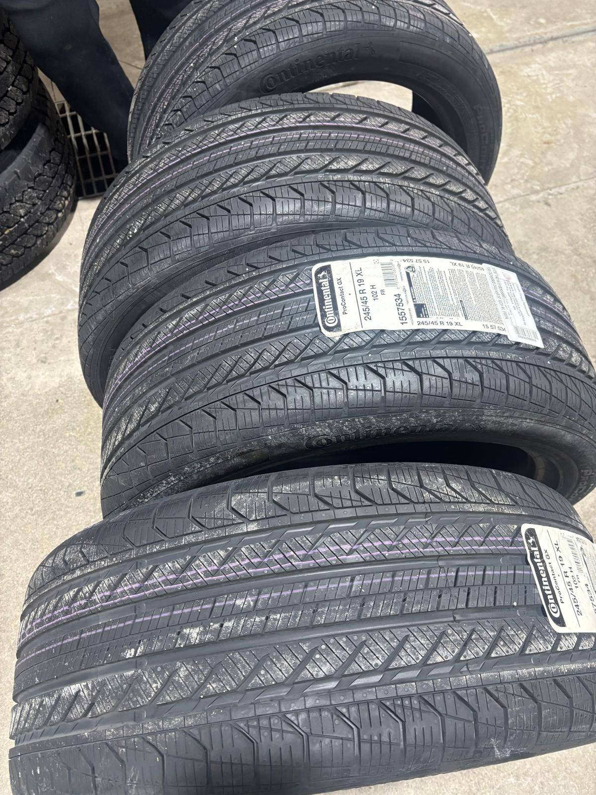 NEW 245/45/R19 Continental A/S–Model S/7Series/X3/S Class/A7/A6/ - photo 3