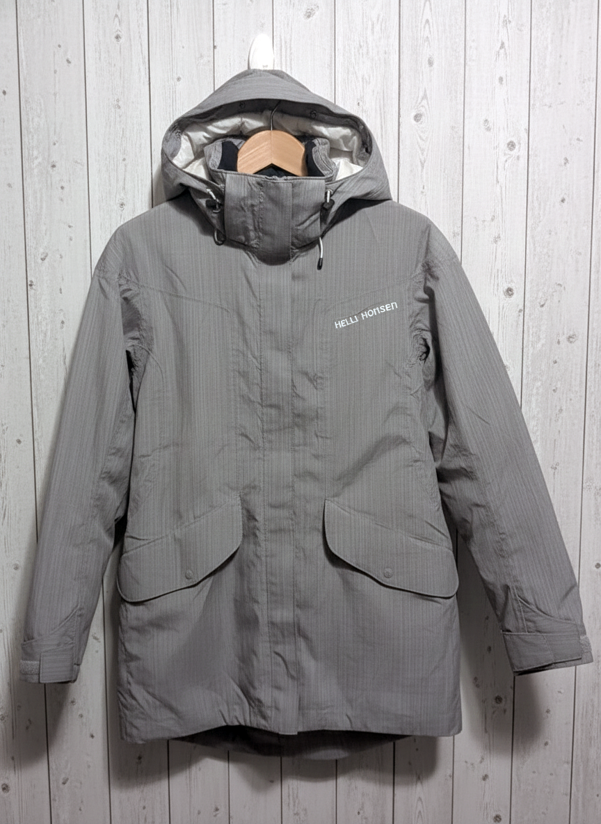 HELLY HANSEN Womens Medium Gray Insulated Parka Jacket (-20) NWT - photo 5