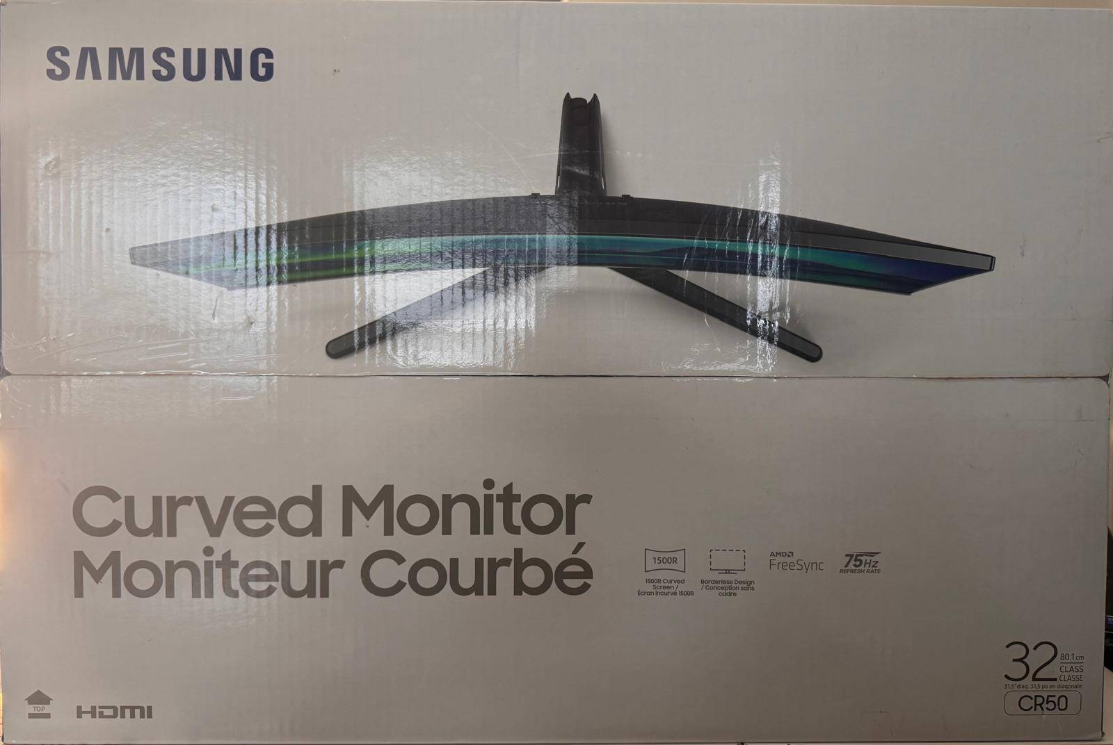 Open To Offer - Samsung CR50 32" Curved Monitor - photo 3