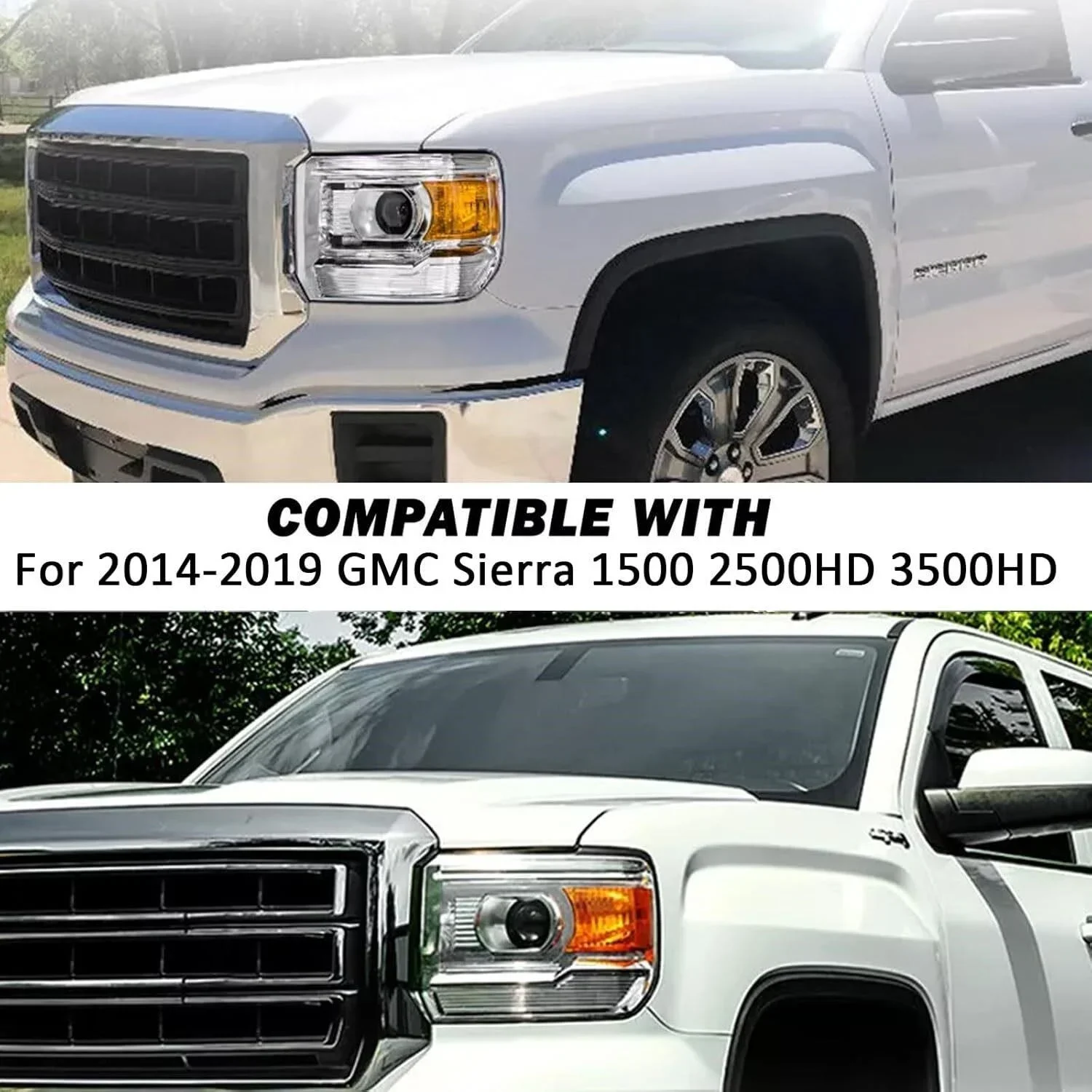 BRAND NEW GMC Sierra Headlight Assembly 2014-18 - photo 2