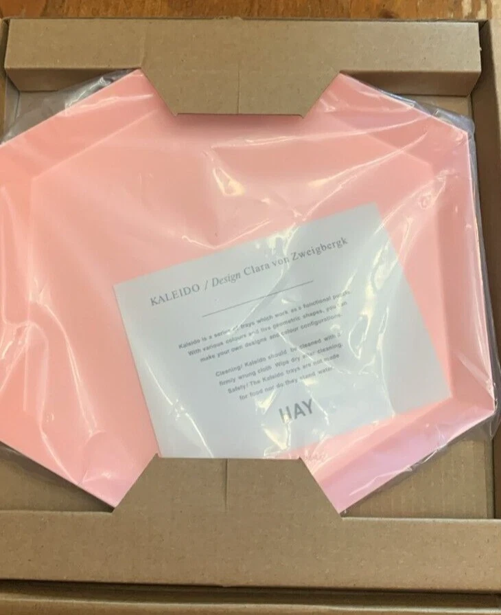 New in box small HAY Peach Kaleido Tray - photo 2