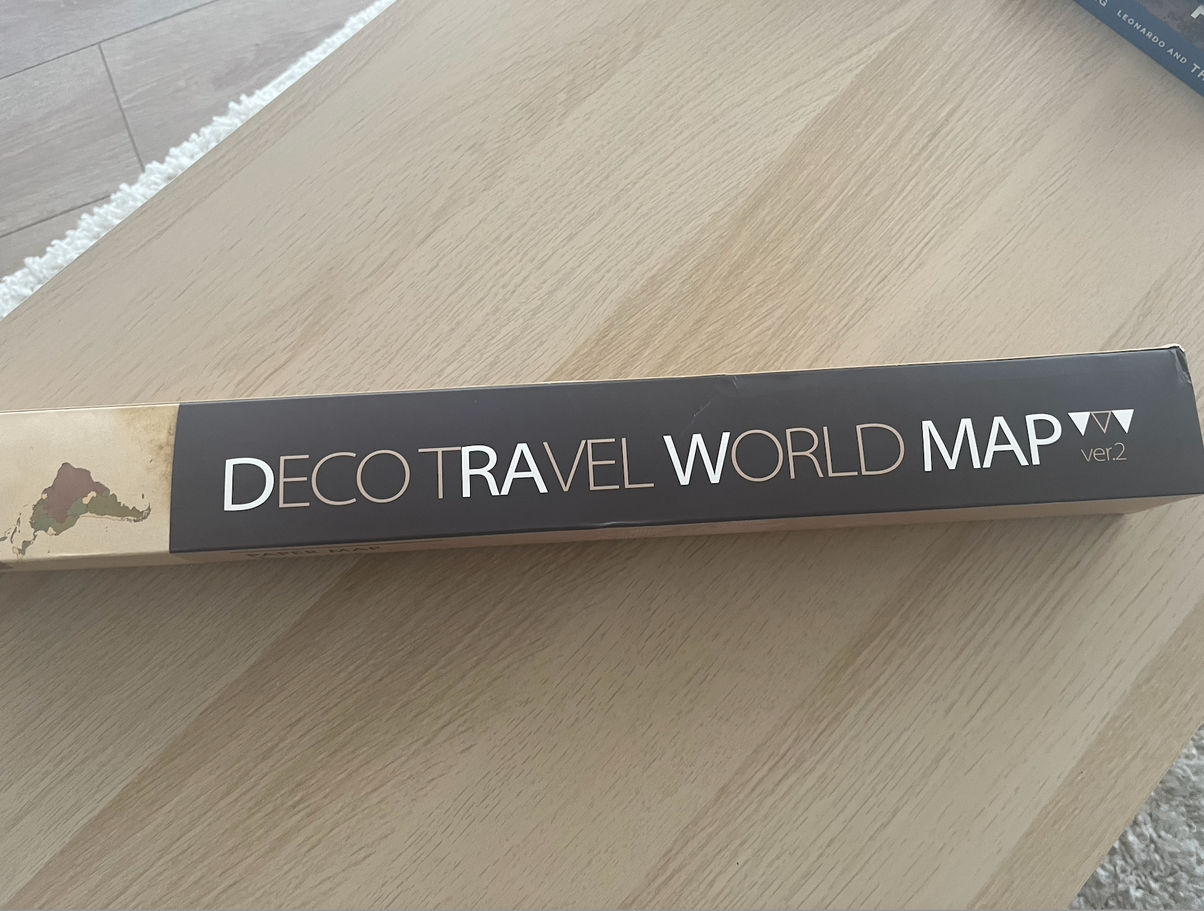 [NEW] Korean Vintage Neutral Minimalist Travel Map - photo 2