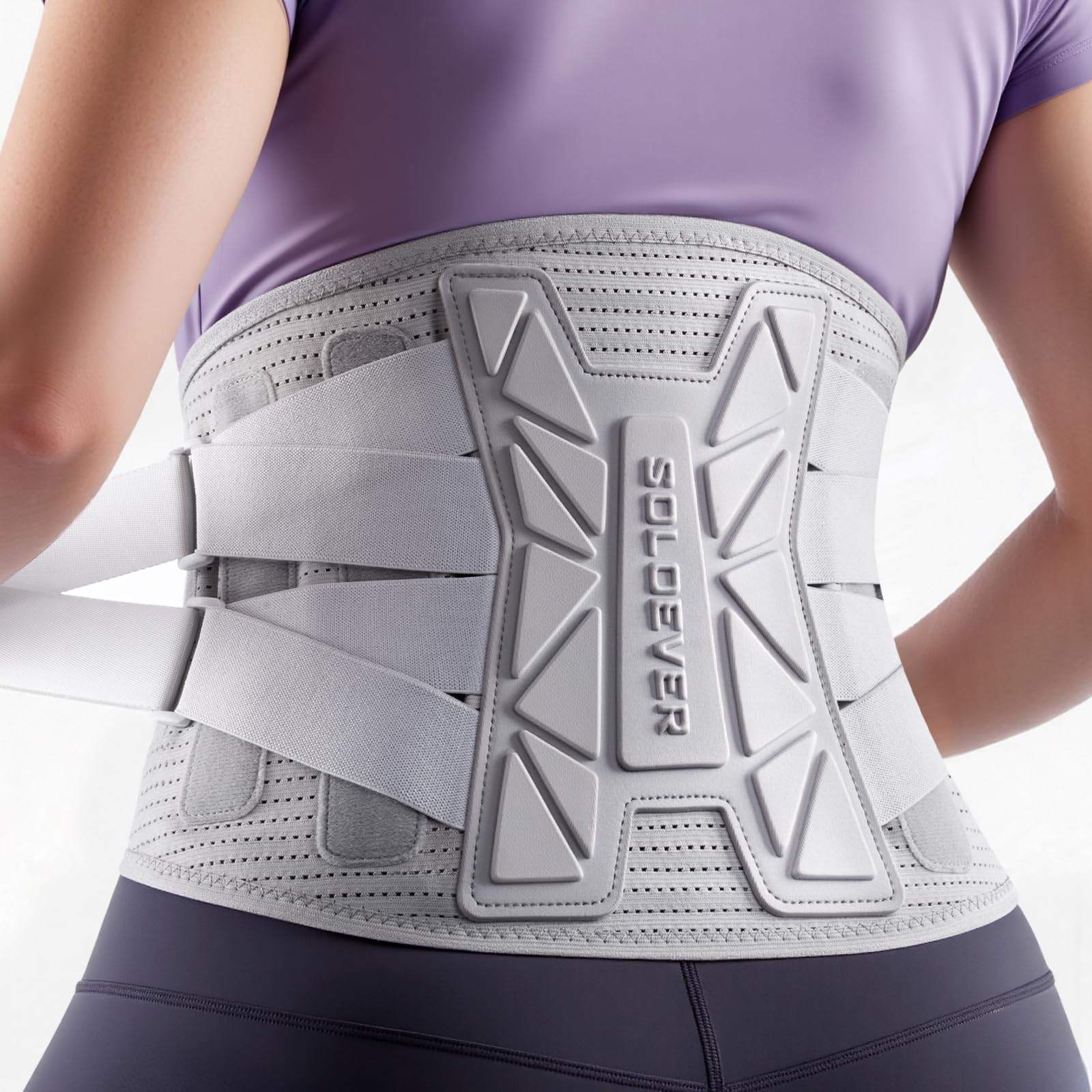 SOLDEVER Back Brace - H-Shape Support (NEW, Small)