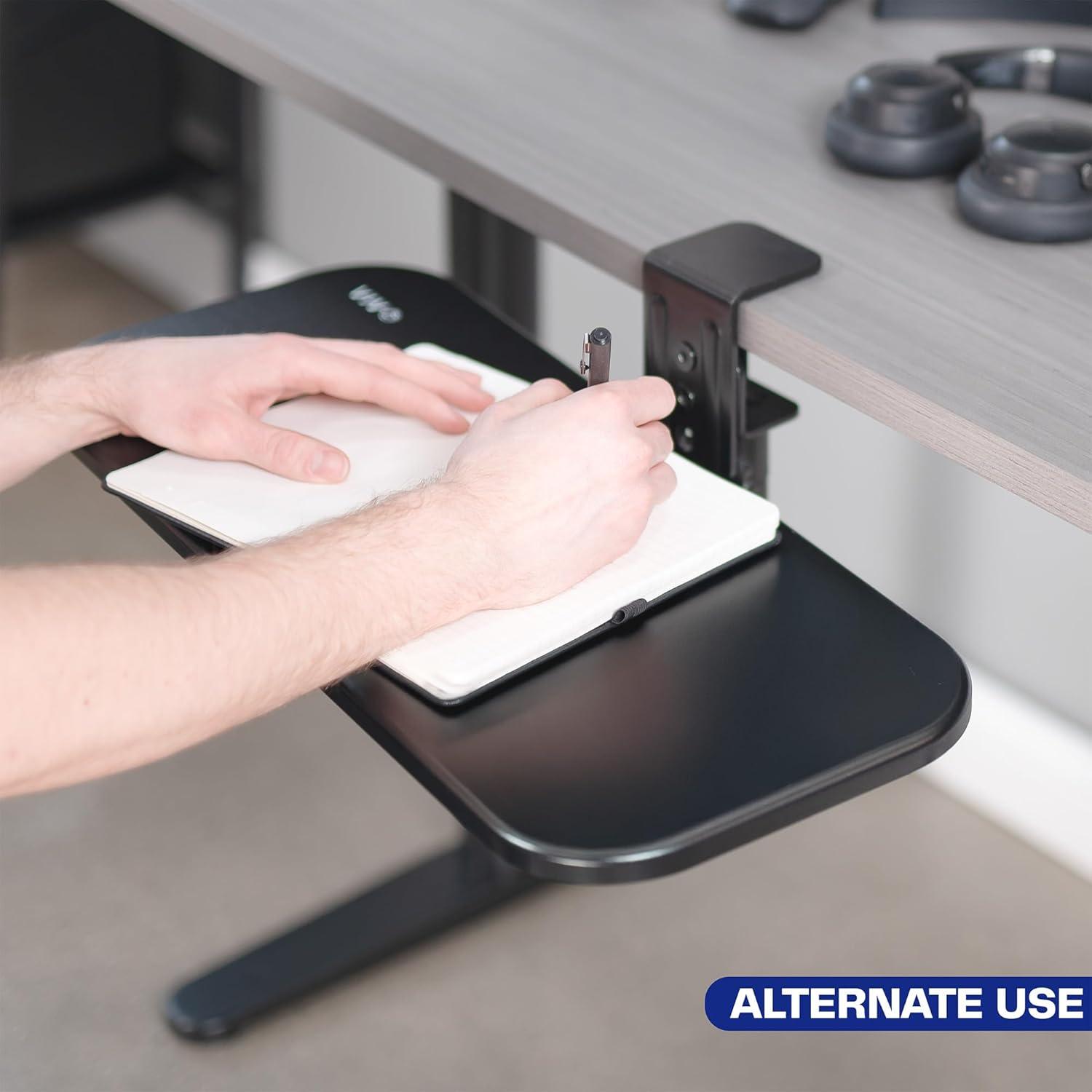 New  VIVO Clamp-on Rotating Computer Keyboard and Mouse Tray - photo 4