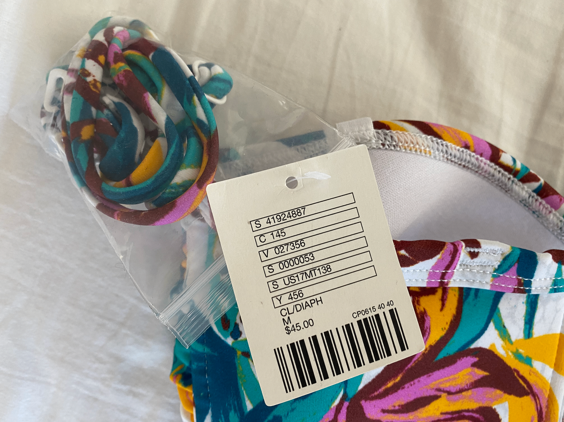 [NEW] Urban Outfitters Floral Bikini Top - photo 3