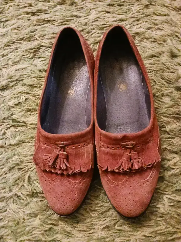 Florsheim Suede Tassel Slip On Loafers Shoes Men's Size 9