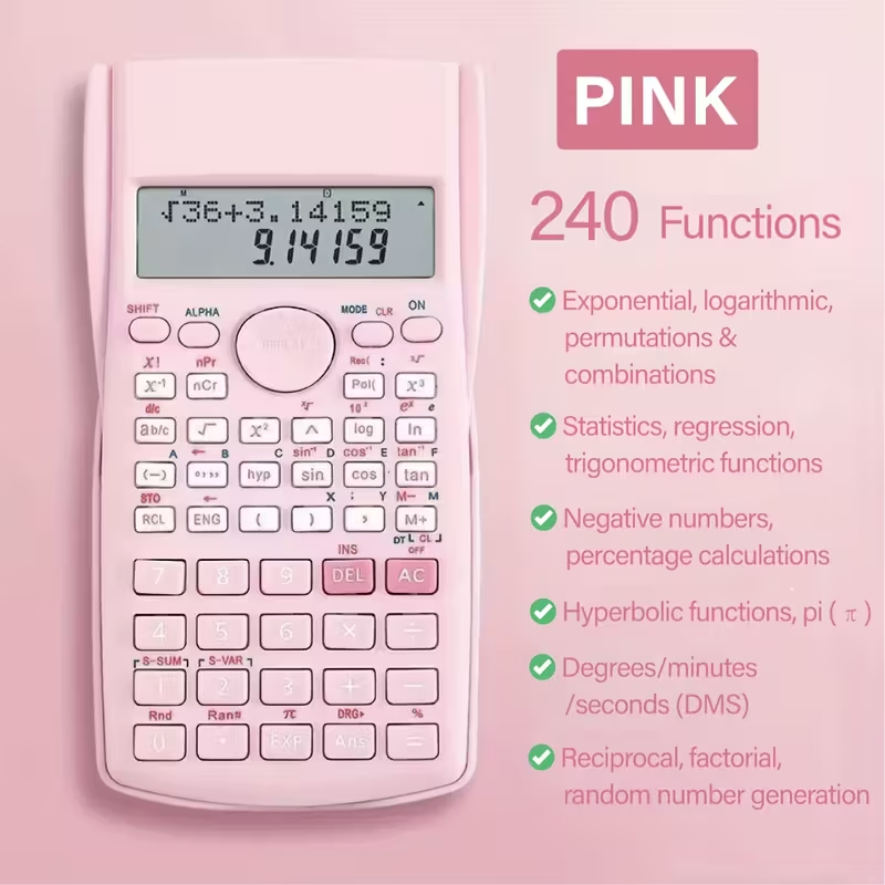 Advanced Scientific Calculator with 240 Functions - photo 2