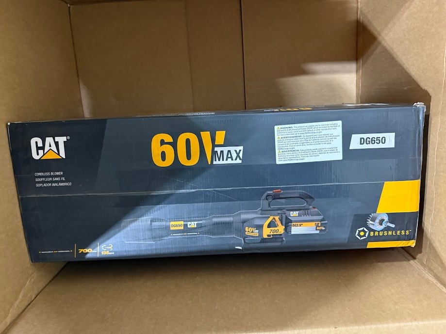 New CAT DG650 60V Cordless Leaf Blower - photo 2