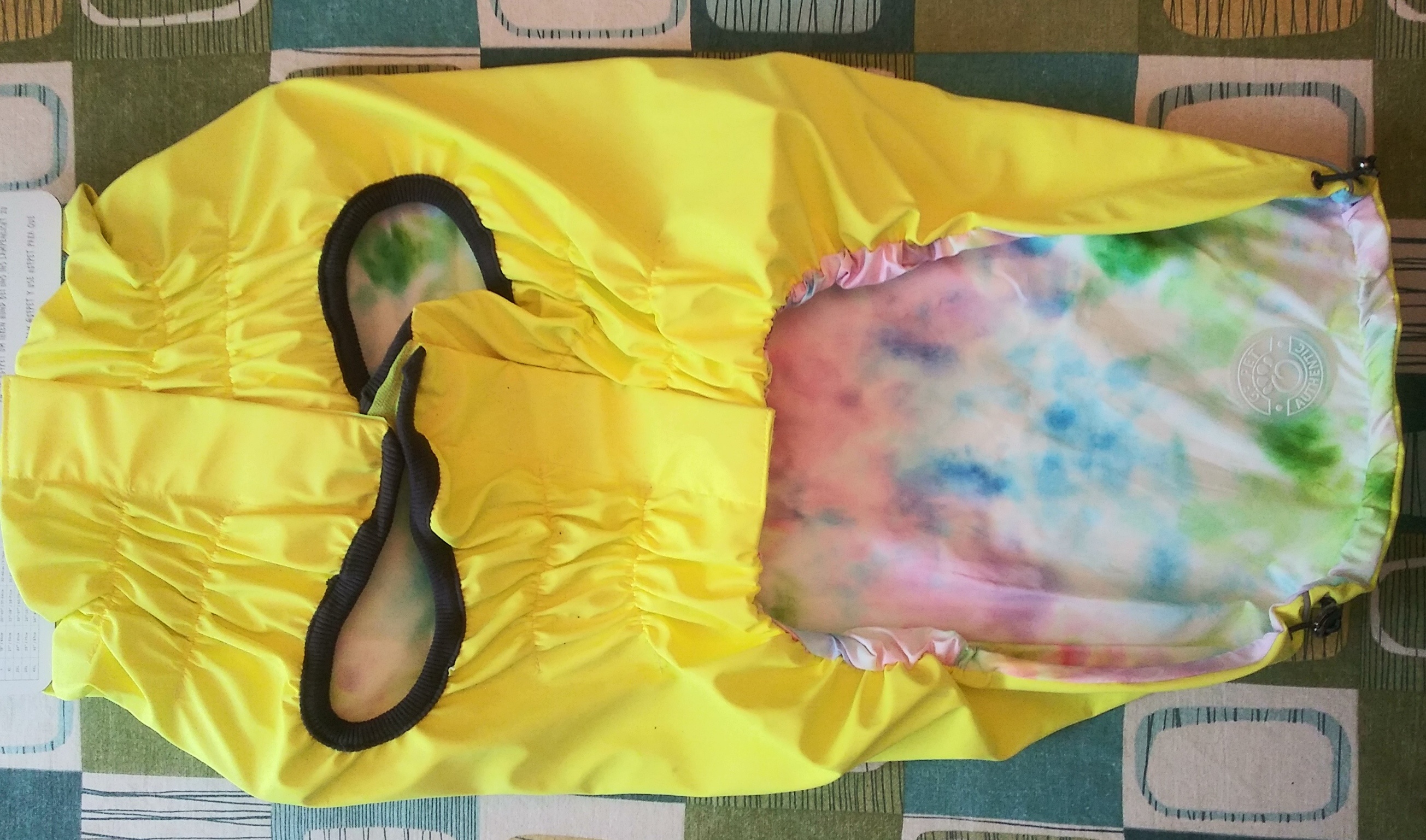 GF Pet Elasto-fit Dog Raincoat - 3XL - Yellow - photo 3