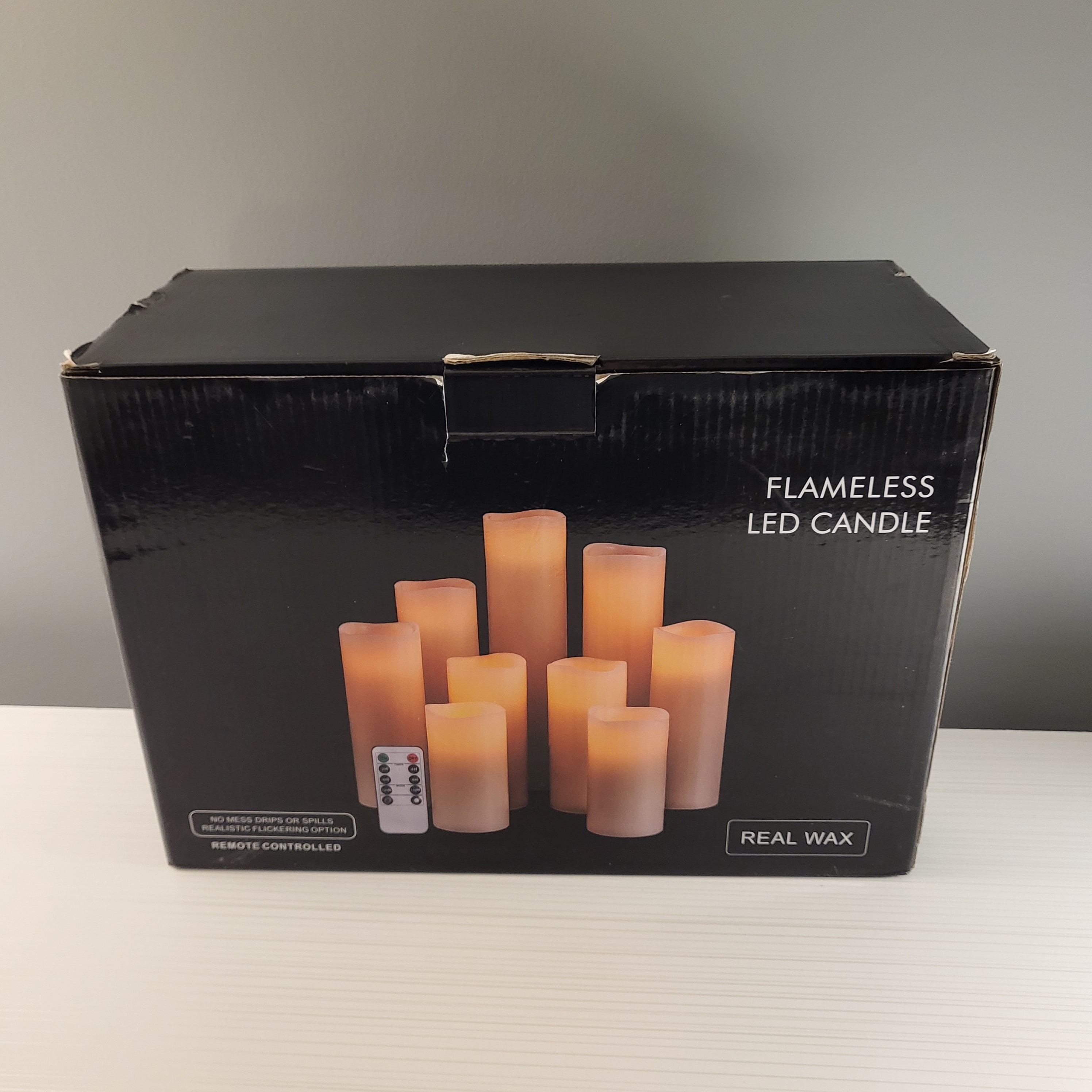 Like New - 9-Piece Remote Control Faux Candles - Quick Pickup!🚀 - photo 3