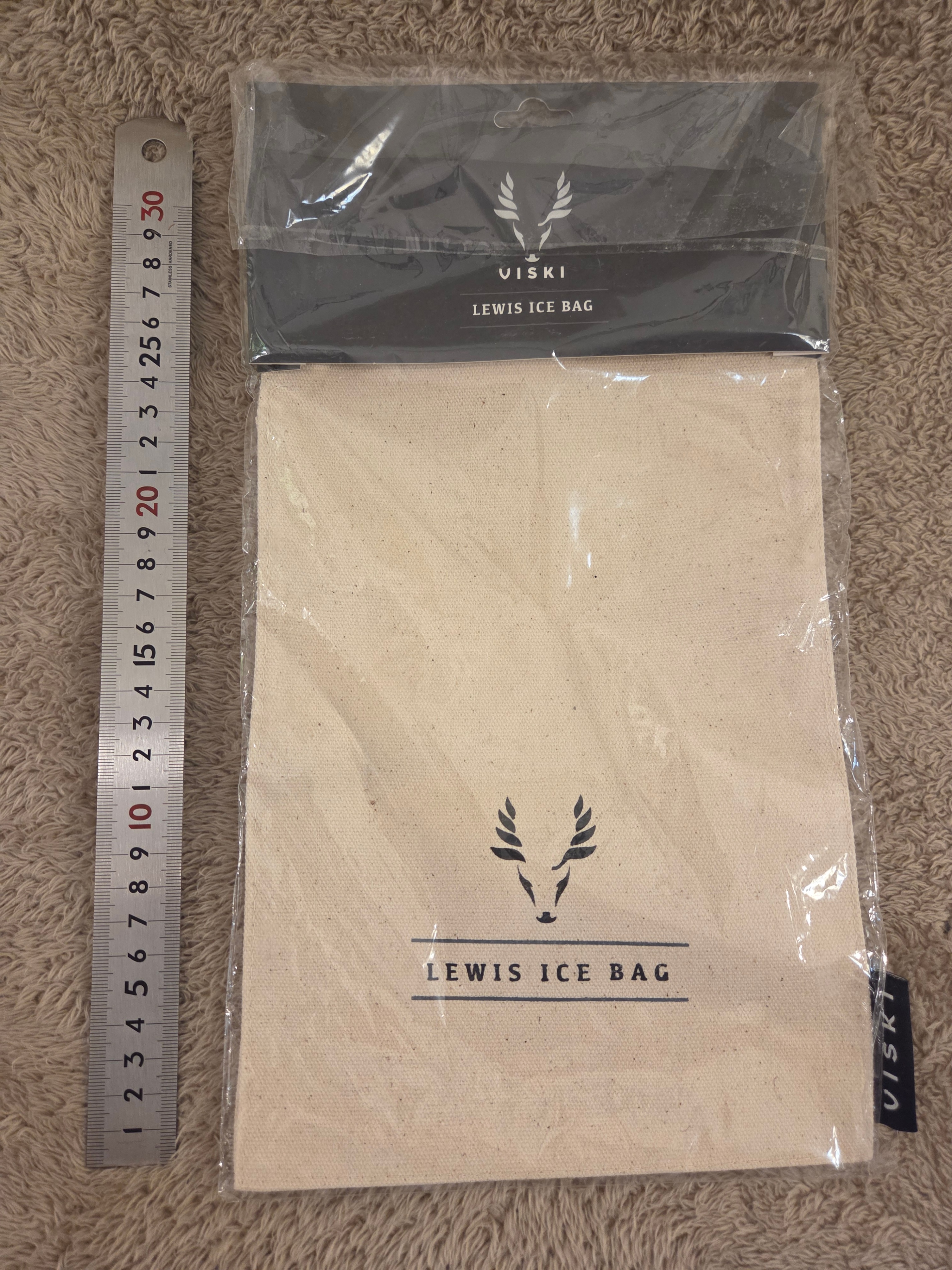 Viski Lewis Ice Bag – Canvas, New in Package - photo 2