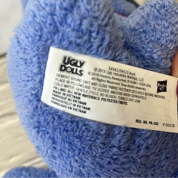 Uglydolls Hasbro 9” Ugly Dog Plush Stuffed Purple Blue Monster - photo 3