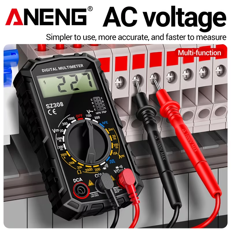 ANENG SZ308 Electrical Maintenance Mini Digital Multimeter - photo 3