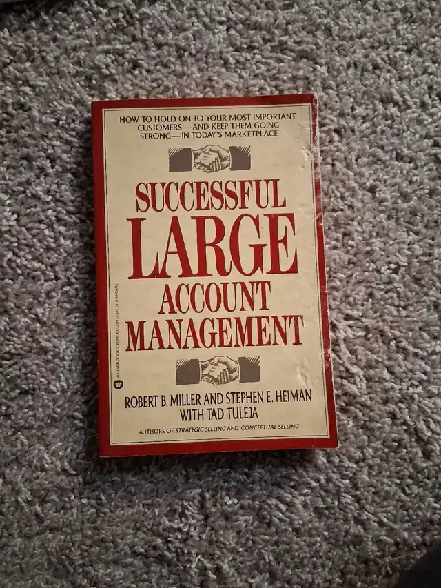 Successful Large Account Management