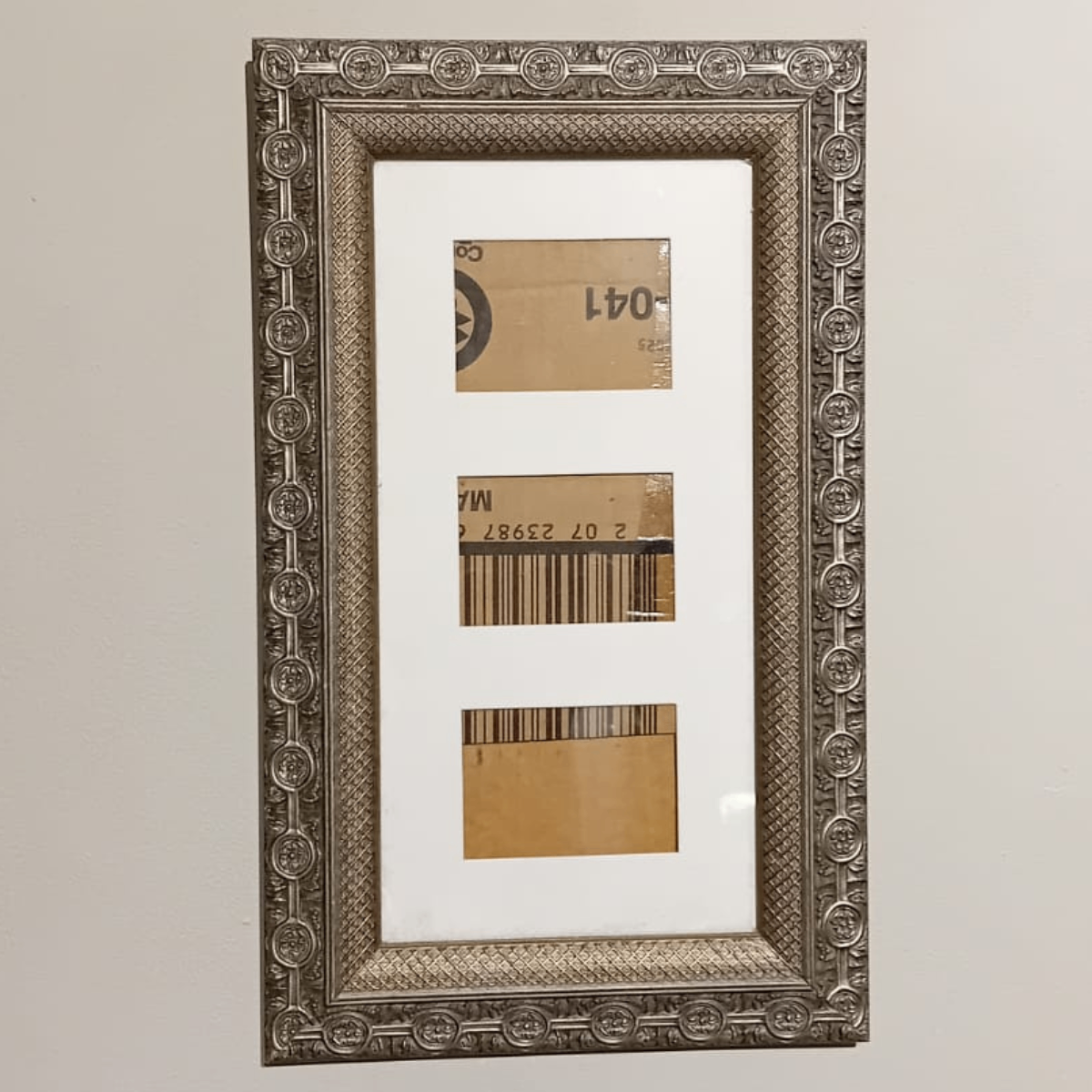 REG PRICE $55-BRAND NEW Ornate Silver Picture Frame,Triple Mat - photo 2