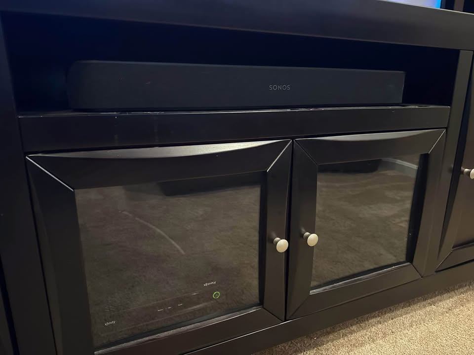 Beautiful Expresso Entertainment Center ** MUST SELL ASAP *** - photo 2