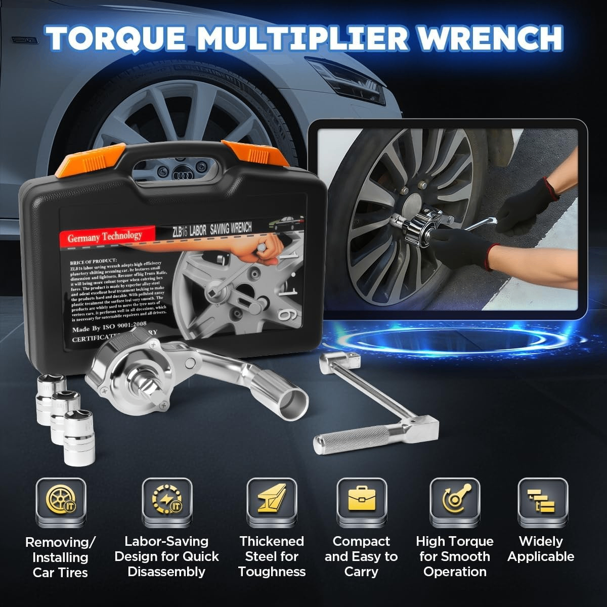 Heavy Duty Extension Wrench Set - photo 2