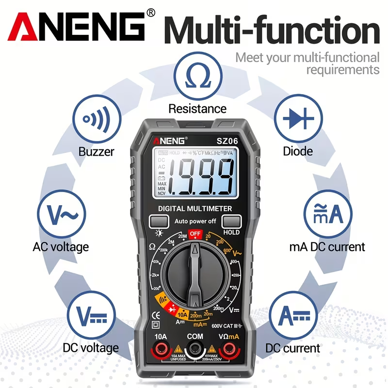 ANENG SZ06 Electrician Professional Digital Multimeter - photo 2