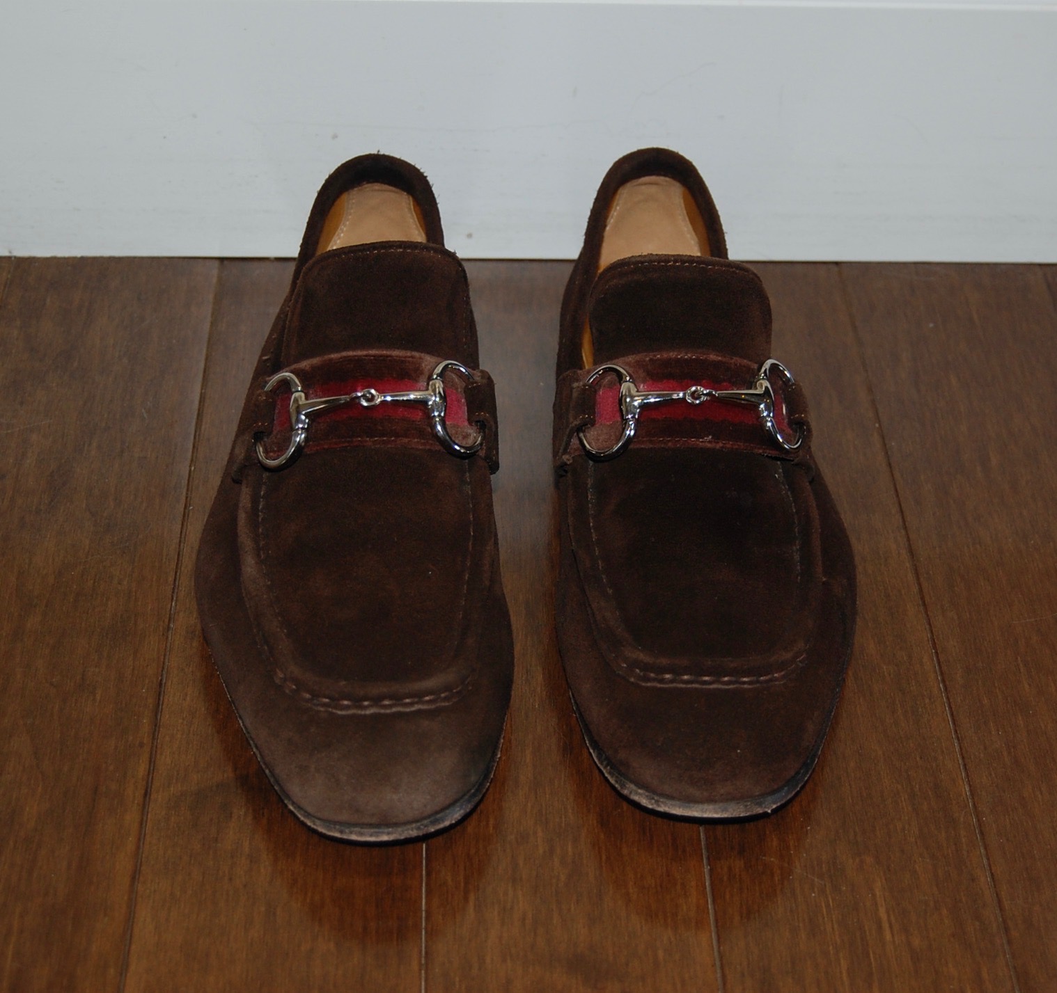 Gucci Brown Suede Loafers size EUR 40.5 - photo 3