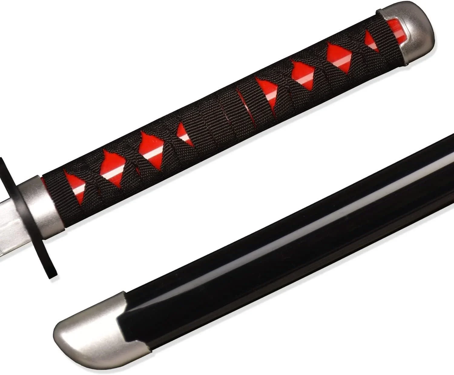 Decorative Katana Sword - Black & Red