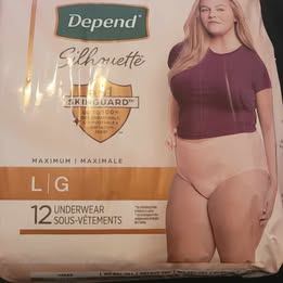 4 Packs Silhouette Large For Women