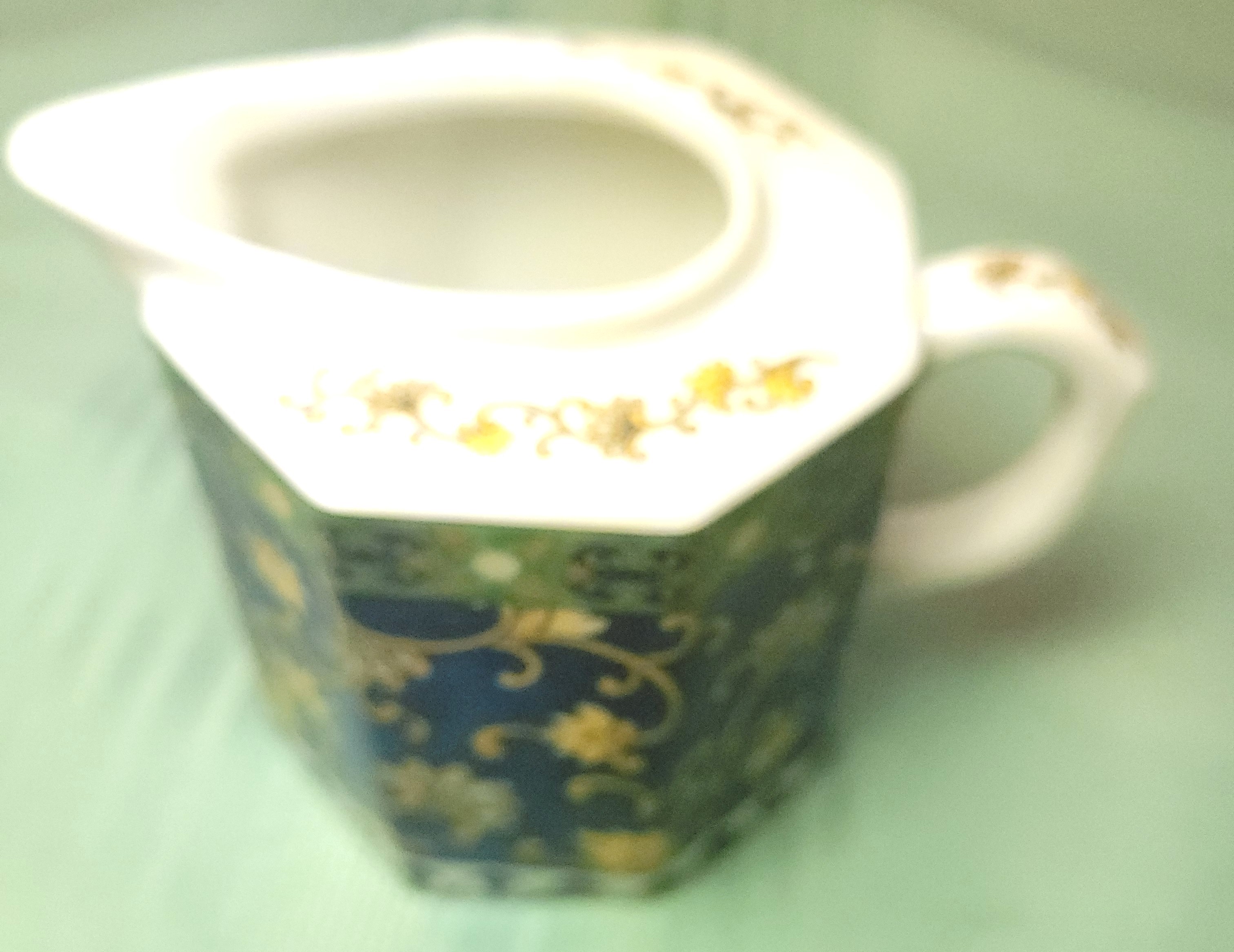 The Toscany Collection Japan Cobalt Blue & Gold Floral Porcelain - photo 4