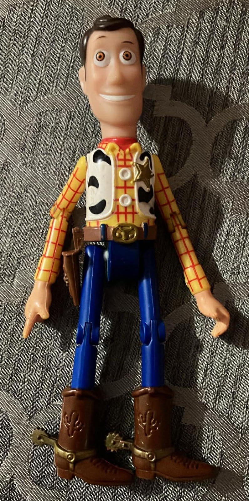 Disney Thinkway Toy Story Woody Toy With Kicking Leg Action