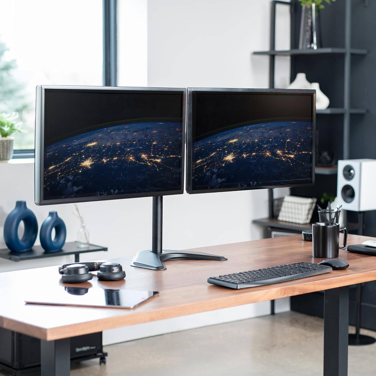 New Dual Monitor Stand - 13-27 inch Screens